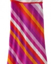 KC Parker Girls 7-16 Big Printed Jersey Halter Maxi Dress, Multi Color, 7