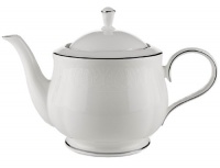 Lenox Hannah Platinum Bone China Teapot