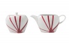 Mikasa Pure Red fine china sugar & creamer set