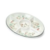 Pfaltzgraff Winterberry Sculpted Oval 5-Section Server