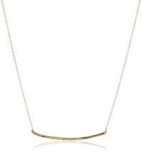 gorjana Taner Gold-Tone Small Bar Charm Necklace