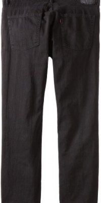 Levi's Boys 8-20 511 Skinny Fit Jean Husky, BLACK STRETCH, 10 Husky