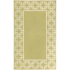 Liora Manne Spello Chain Border Sage Outdoor Rug 8'3 x 11'6