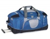 High Sierra A.T. Gear Ultimate Access 26 Wheeled Duffle with Backpack Straps in Blue Yonder/Tungsten/Black