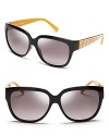 Live la dolce vita in bold, logo-emblazoned sunglasses from the accessory masters at Fendi.