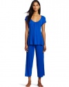 Josie by Natori Sleepwear Women's Aimi Short Sleeve Pajama