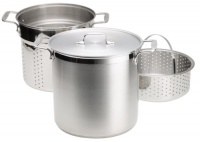 All-Clad Stainless 12-Quart Multi Cooker with Steamer Basket