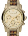 Michael Kors Runway Tortoiseshell Chronograph Women's Watch - MK5659