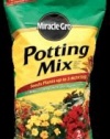 Miracle-Gro 76286300 Potting Mix Bag, 16 Quart