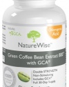 NatureWise Green Coffee Bean Extract 800 with GCA Natural Weight Loss Supplement, 60 Count