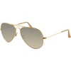 Ray-Ban RB3025 Aviator Large Metal Icons Sports Sunglasses/Eyewear - Arista/Gradient Light Blue / Size 55mm