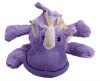 KONG Cozie Rosie the Rhino, Medium Dog Toy, Purple