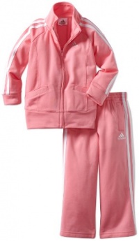 adidas Baby-Girls Infant Iconic Tricot Set