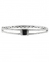 Effy Jewlery DiVersa White, Blue and Black Diamond Bangle, 1.61 TCW