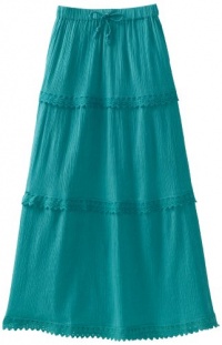 Roxy Kids Girls 7-16 Party On Maxi Skirt, Swells Turquoise, Medium