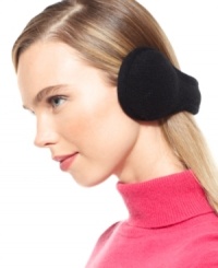 Soft cashmere wool pampers your ears with cozy warmth all winter long. Luxe ear warmers by 180s.