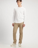 A wardrobe staple for every man of style in superbly soft cotton.CrewneckCottonMachine washImported