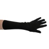 Black Costume Gloves (Elbow Length) ~ Halloween Costume Accessories (STC12037)