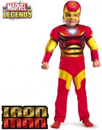 Iron Man Toddler Muscle Costume,Toddler: 3T-4T