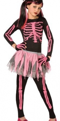 Skeleton Punk Child Costume