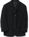 Calvin Klein Boys 2-7 Bi-Stretch Blazer, Black, 4