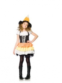 Kandy Korn Witch Child Costume Size Large (7/10)