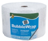 Duck Brand Bubble Wrap, Large Extra Cushioning Bubbles, 12 Inches x 100 Feet (1061909)