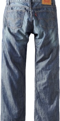 Levi's Boys 8-20 514 Slim Straight Jean Husky, BLURRED, 14 Husky