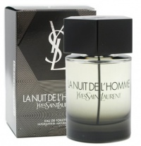 La Nuit De L'homme Cologne by Yves Saint Laurent for Men. Eau De Toilette Spray 2.0 Oz / 60 Ml