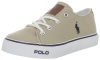 Polo Ralph Lauren Kids Cantor Lace-Up Sneaker (Toddler/Little Kid/Big Kid),Khaki,3 M US Little Kid