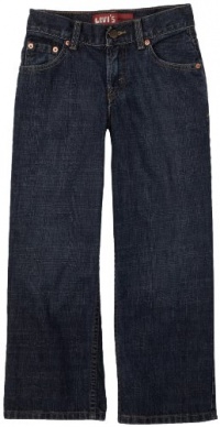 Levi's Boys 8-20 550 Relaxed Fit Jean Slim, DK CROSSHATCH, 20 Slim