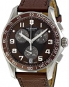 Swiss Army Chronograph Classic Brown Dial Men's Watch - V241498