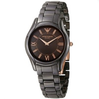 Emporio Armani Women's AR1445 Ceramic Brown Ceramic Bracelet Watch