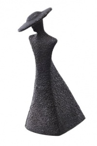 Kosta Boda Catwalk Madam Black Figurine