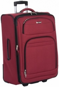 Delsey Luggage Helium Quantum Durable Trolley, Burgundy, One Size