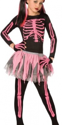 Punk Skeleton Child Halloween Costume (Medium)