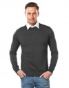 VB Jumper - Crew-Neck, anthracite melange, L