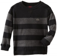 Quiksilver Boys 2-7 Snit Stripe Knit, Black, 7/Large