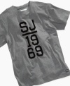 This Sean John tee is a great basic with a stylish vintage look.