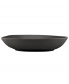 Find stylish versatility in the organic shape and matte-glazed finish of this Casual Luxe bowl from Donna Karan by Lenox. Durable stoneware in modern black is an ideal host for everyday meals and a natural go-to for entertaining.