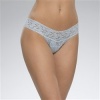 Hanky Panky Original Stretch Signature Lace Thong - Powder Blue - One Size