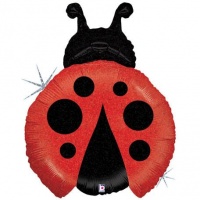 Party Supplies 27 Inch Ladybug Mylar Balloon