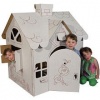 Box Creations Corrugated Play House - Markers Included