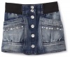 Baby Phat - Kids Girls 2-6x Little Denim Bubble Skirt, Blue, 6X