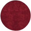 Area Rug 8x8 Round Shag Red Color - Surya Aros Rug from RugPal - FREE Shipping