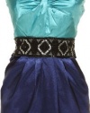 TRIXXI Sateen Strapless Dress W/ Sequin & Beaded Waist [249147072I], 530, 13