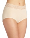 Wacoal Women's Cotton Suede Brief Underwear