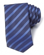 HUGO Diagonal Stripe Tie