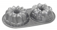 Nordic Ware Platinum Bundt Duet Pan