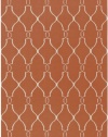 Area Rug 9x13 Rectangle Transitional Coral Color - Surya Fallon Rug from RugPal